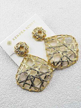 Kendra Scott Hollow Earrings